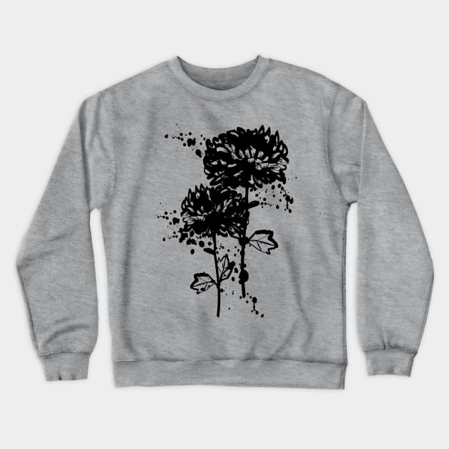 The Chrysanthemum Crewneck Sweatshirt by CindyS